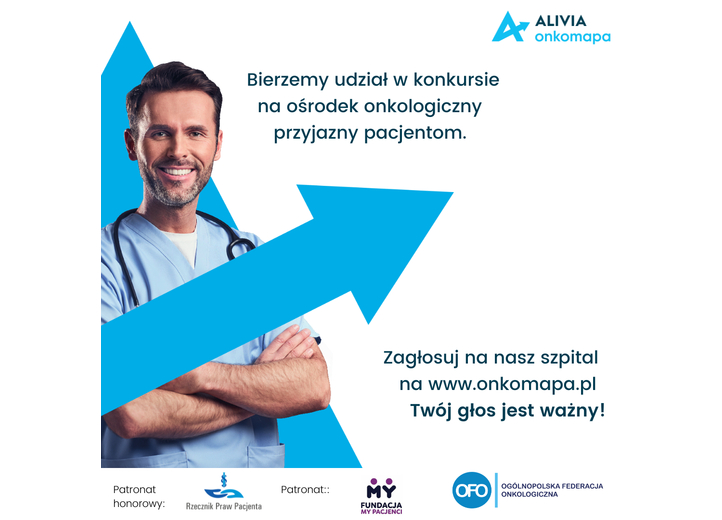 Zagłosuj na Szpital MSWiA w Olsztynie „Szpital Przyjazny Pacjentom”