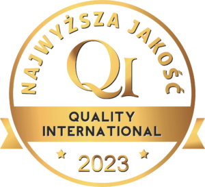Złote Godło QI 2023 w Programie Najwyższa Jakość Quality International.