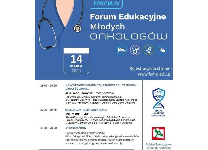 Forum Edukacyjne Młodych Onkologów
