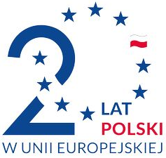 logo 20 lat w Unii Europejskiej