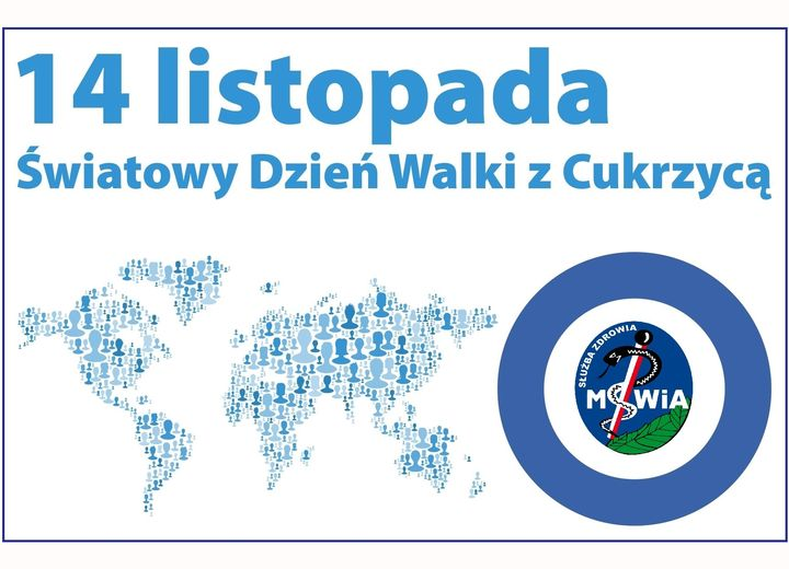 Światowy Dzień Walki z Cukrzycą - plakat