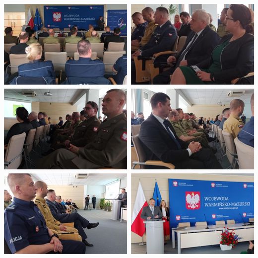 Konferencja naukowo-szkoleniowa w Olsztynie pt. „Gotowość specjalistycznego podmiotu leczniczego do ochrony zdrowia ludności – od pokoju do wojny”