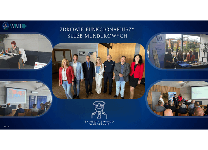 Siła i równowaga – męskość, zdrowie i stres w codziennej służbie i pracy - sala konferencyjna