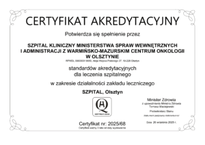 Certyfikat Akredytacyjny