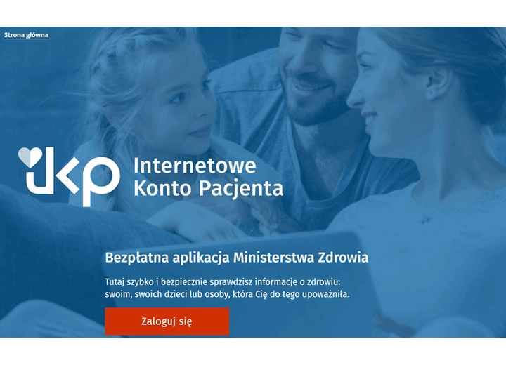 Informacja o aplikacji Internetowe Konto Pacjenta