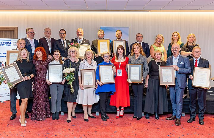 zdjęcie zbiorowe uczestników - III Konferencja Organizacji Pacjentów THE VOICE OF PATIENTS