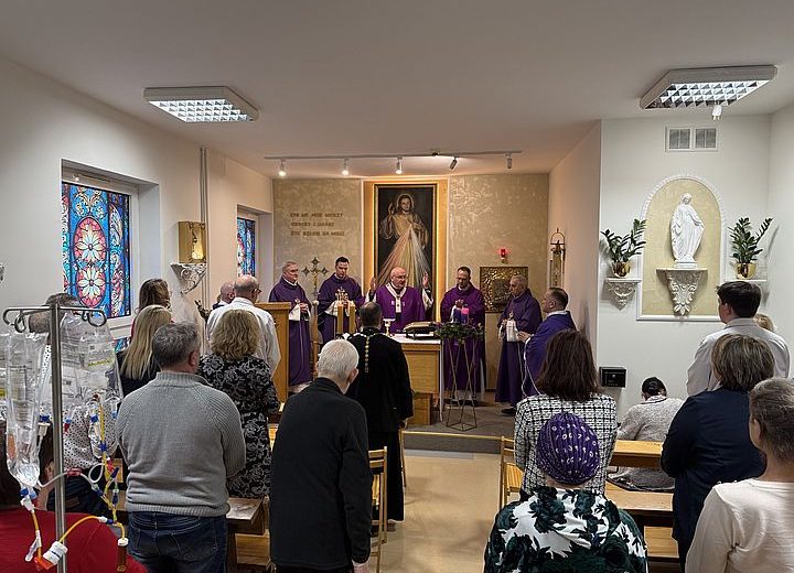 Poświęcenie odnowionej Kaplicy Miłosierdzia Bożego