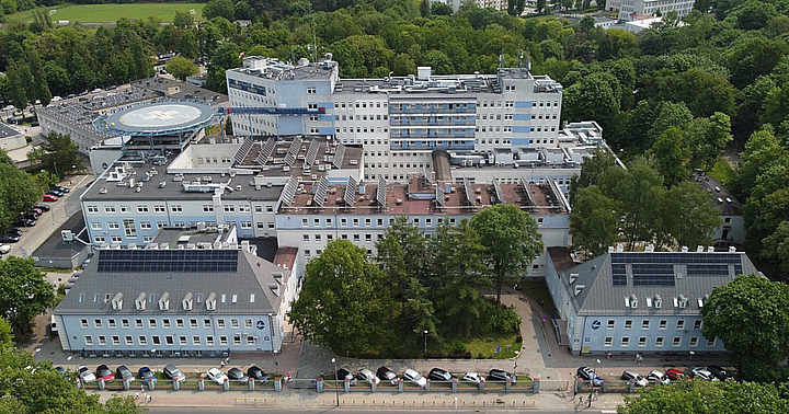 szpital z lotu ptaka