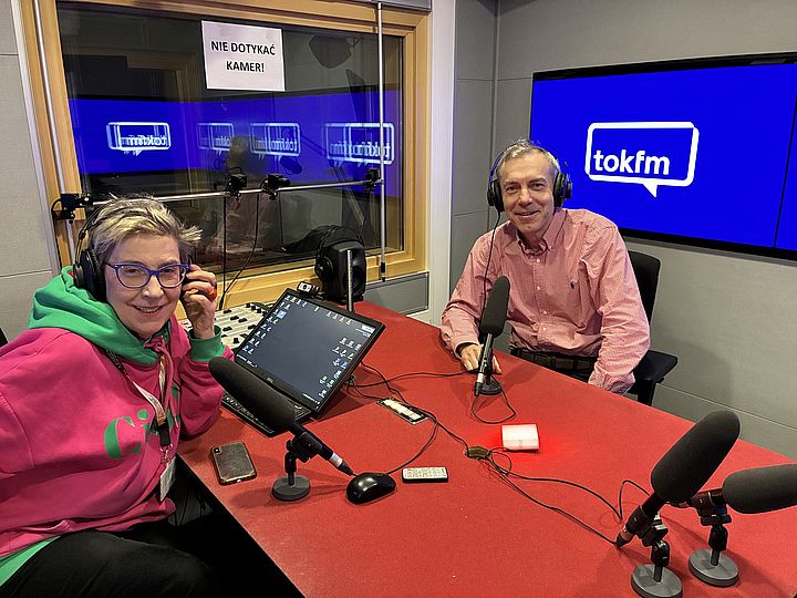 dr hab. n. med. Roman Sosnowski w Radiu TOK FM