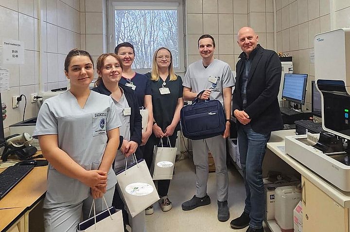 Diagności laboratoryjni - zdjęcie zbiorowe