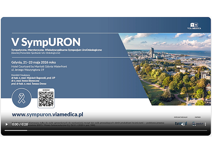 Plakat - V SYMPURON - Wielodyscyplinarne Sympozjum Uroonkologiczne
